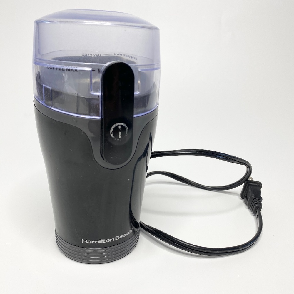 Hamilton Beach Fresh Grind Coffee Spice Nut Mill Retracting Cord Stainless Blade